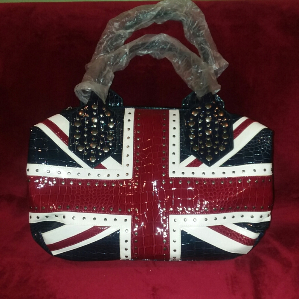 "Twiggy London" tote purse "NWOT"
